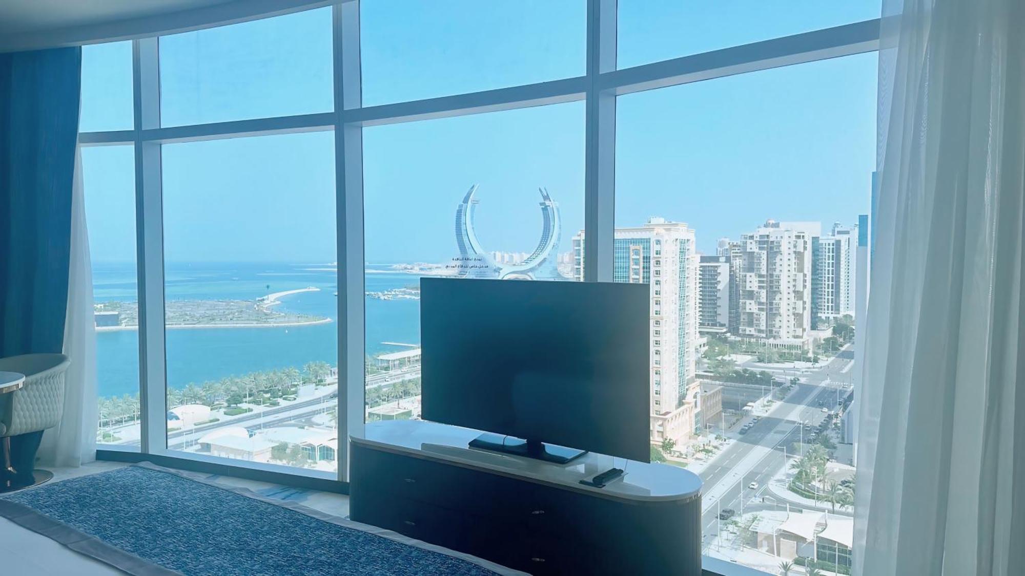 Century Marina Hotel - Lusail Esterno foto View from a room at the hotel